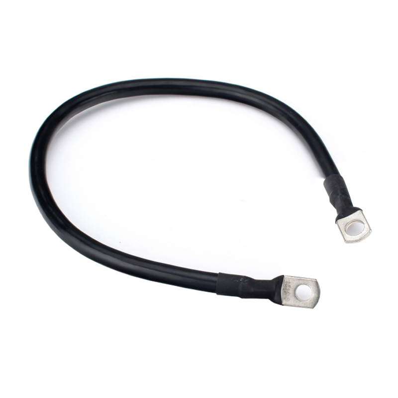 Cold pressed terminal connection wire